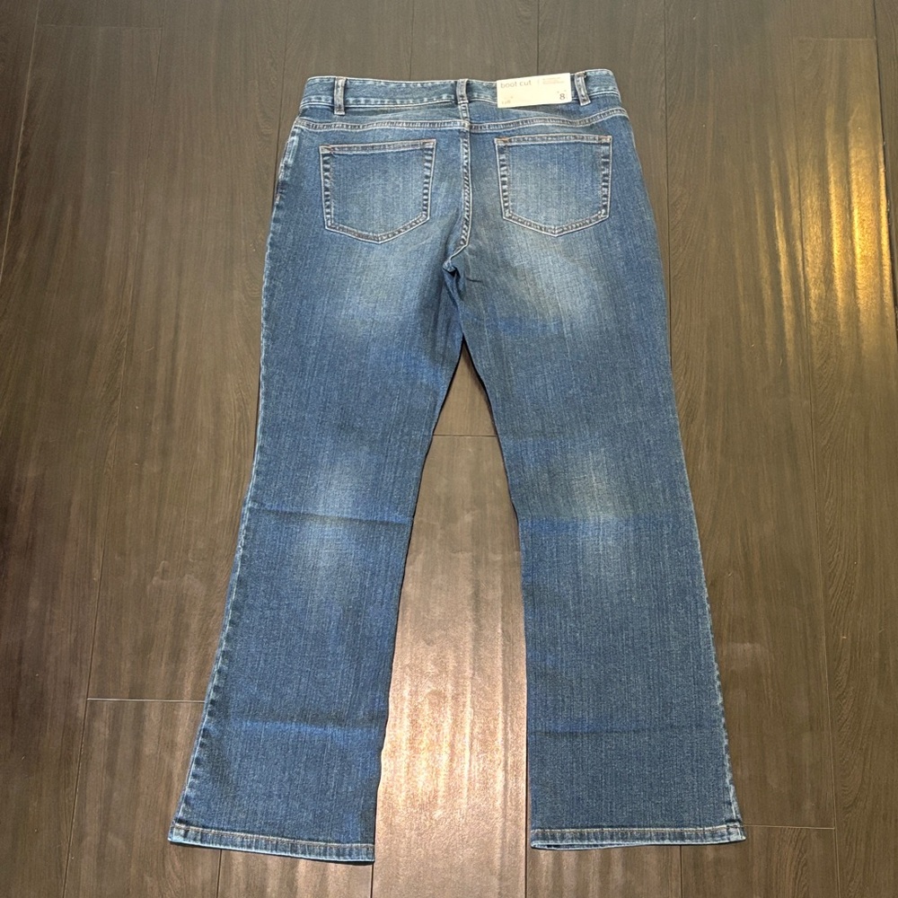 NEW J.Jill Boot Cut Women's Jeans Size 8 Petite - Picture 6 of 7